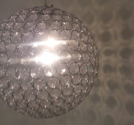 Photo Nice Glass wall lamp