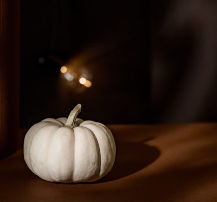 Photo Pumpkin pendant light
