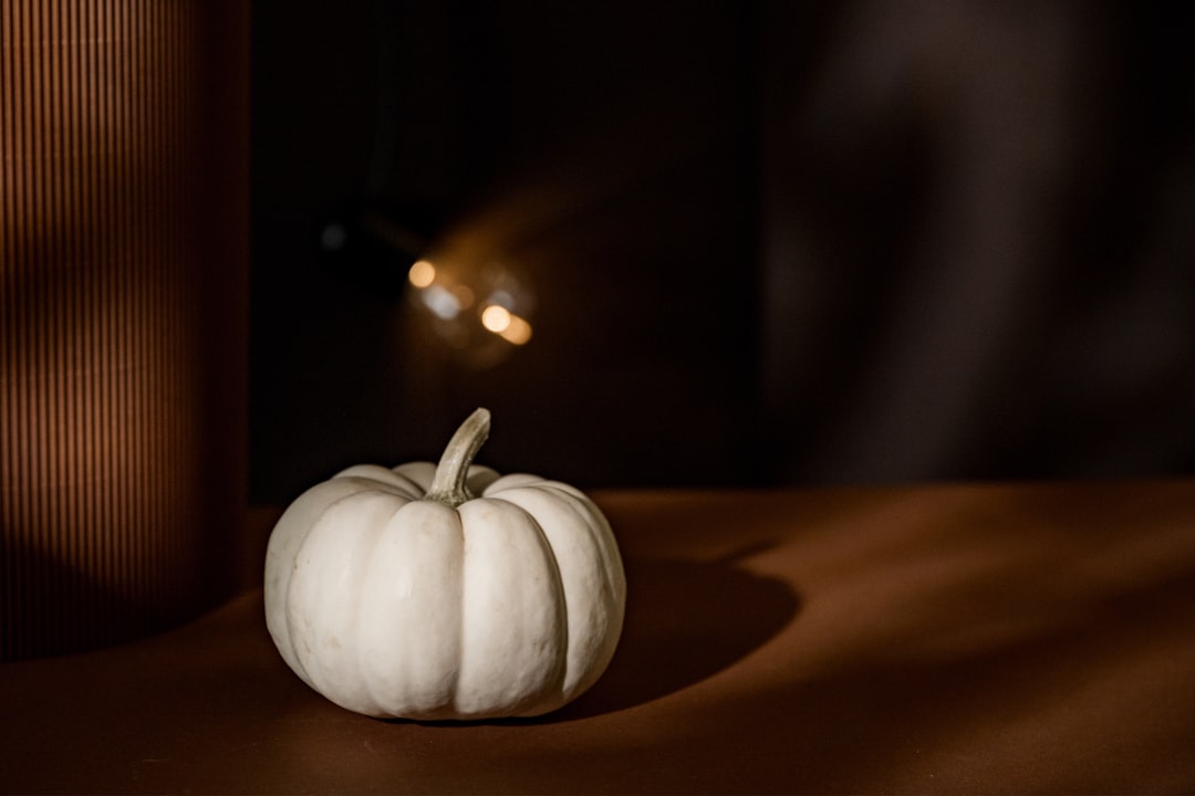 Photo Pumpkin pendant light