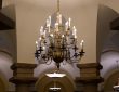 Photo alabaster chandelier