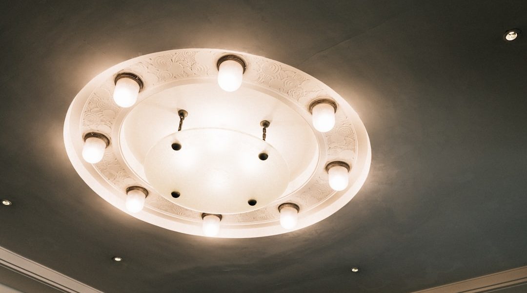 Photo acrylic ceiling light