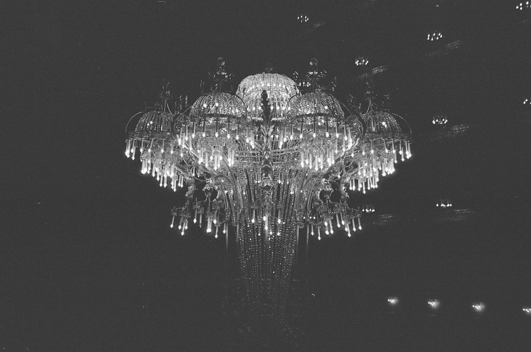 Photo decorative chandelier