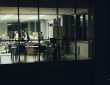 Photo slim opal glass cabinet workspace lighting