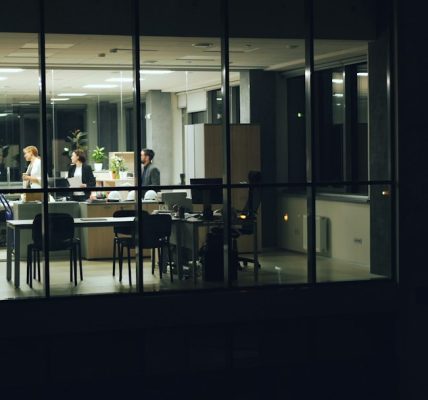 Photo slim opal glass cabinet workspace lighting